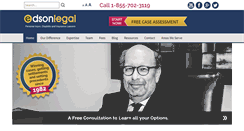 Desktop Screenshot of edsonlegal.com